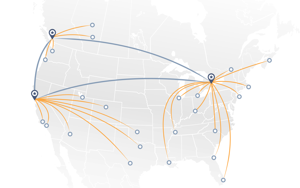 Networks in North America