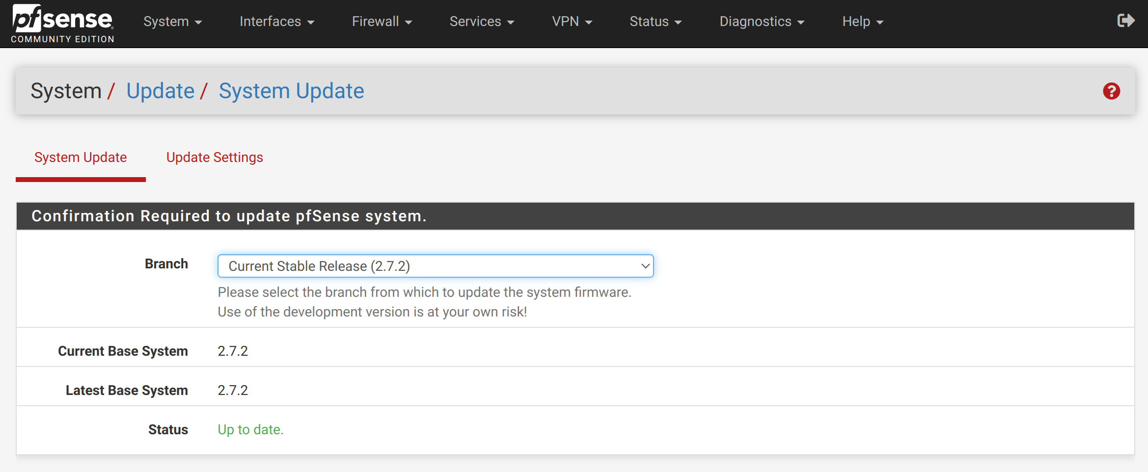 pfSense Base System