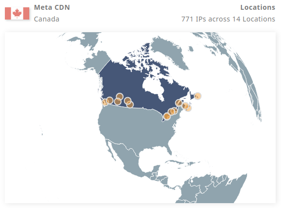 Meta CDN in Canada